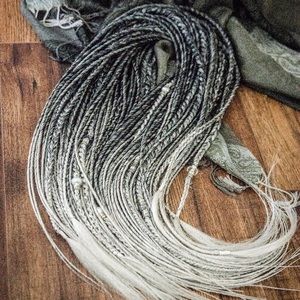 Double ended dreadlock braids